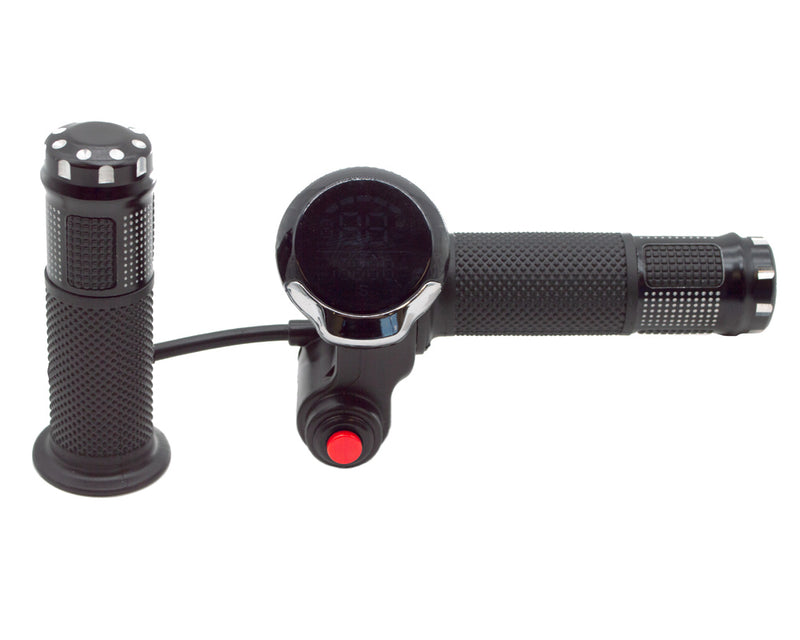 Burromax | Throttle Assembly | Hi/Lo 48V/52V Programmable MPH w/ Full Grip