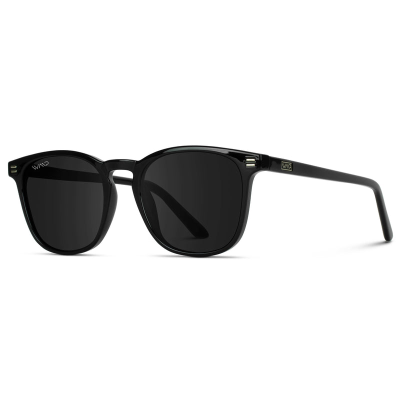 Black Frame/Black | Nick | WMP Eyewear Square Polarized Sunglasses