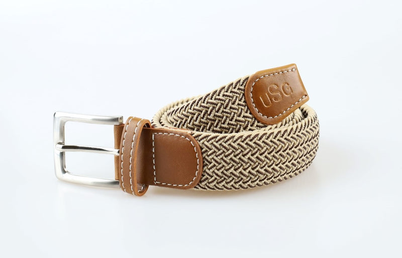 BEIGE/BROWN | USG Breezy Casual Belt
