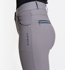 Grey/Navy | KL Select Gabrielle Knee Patch Breeches