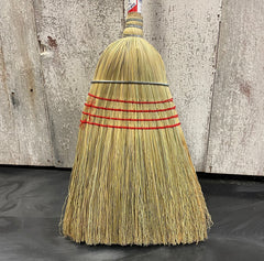 Warehouse Style Broom w/ Lacquered Handle