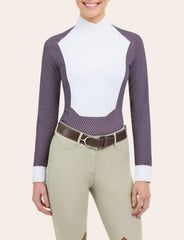 RJ Classics | Plum Micro Links | Liv Show Shirt