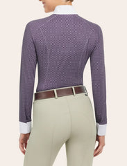 RJ Classics | Plum Micro Links | Liv Show Shirt