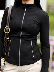 EQUISITE | Jet Black | Elena Jacket