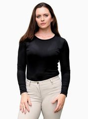 EQUISITE | Jet Black | Cadence Long Sleeve