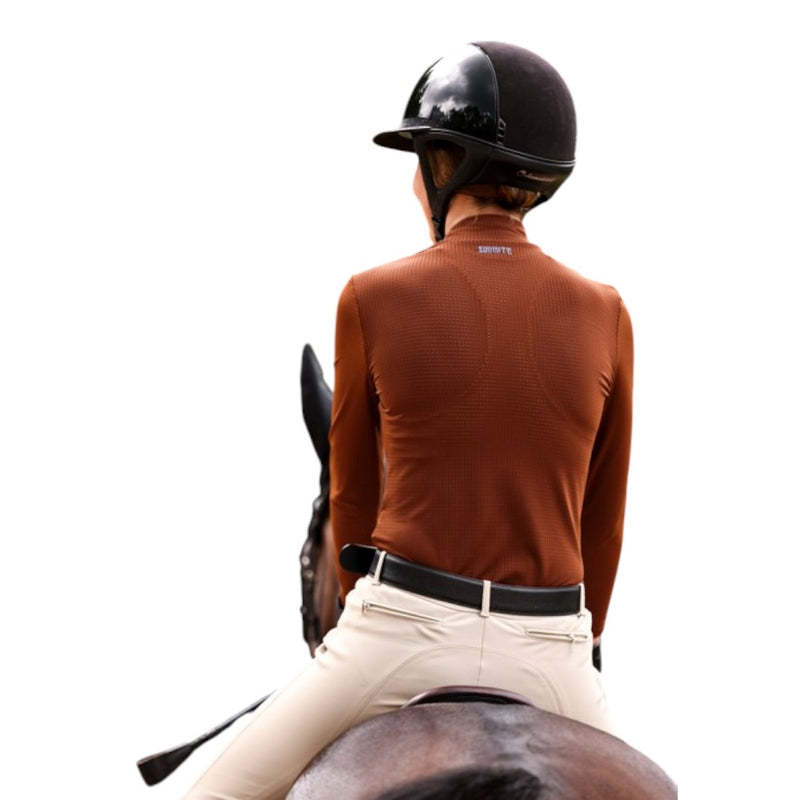 EQUISITE | Espresso | Alesia Long Sleeve Shirt