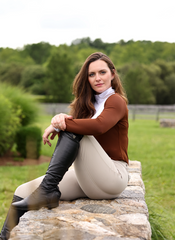 EQUISITE | Espresso | Pauline Show Shirt