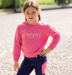 Belle & Bow | HOT PINK | PonyGirl Sweatshirt