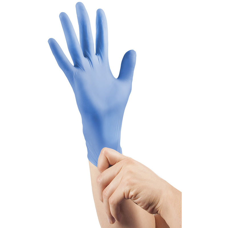 Curaplex Nitrile Exam Gloves, Medium