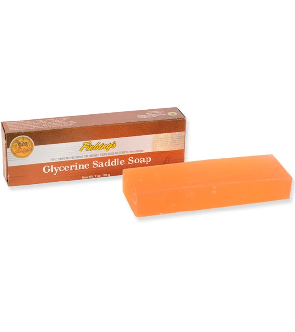 7 oz Bar | Fiebing's Glycerine Saddle Soap