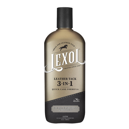 Lexol Leather Tack 3-in-1 Quick Care Formula