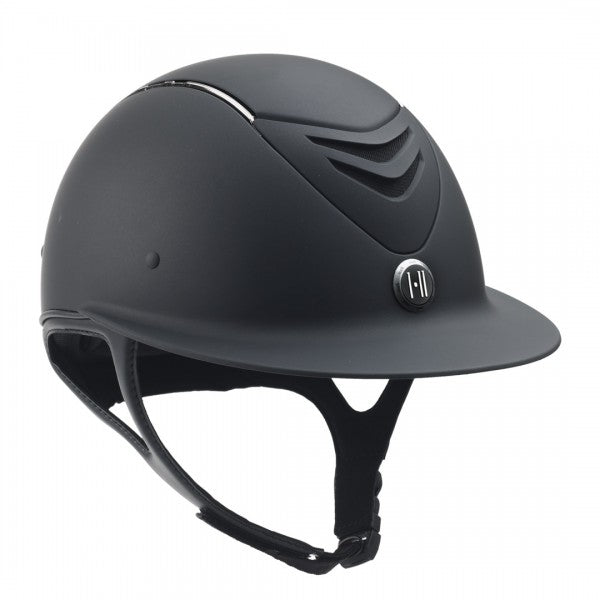 One K Defender AVANCE Wide Brim Helmet-Chrome