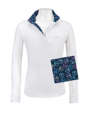 Peace Signs - Maddie Jr. 37.5 Show Shirt